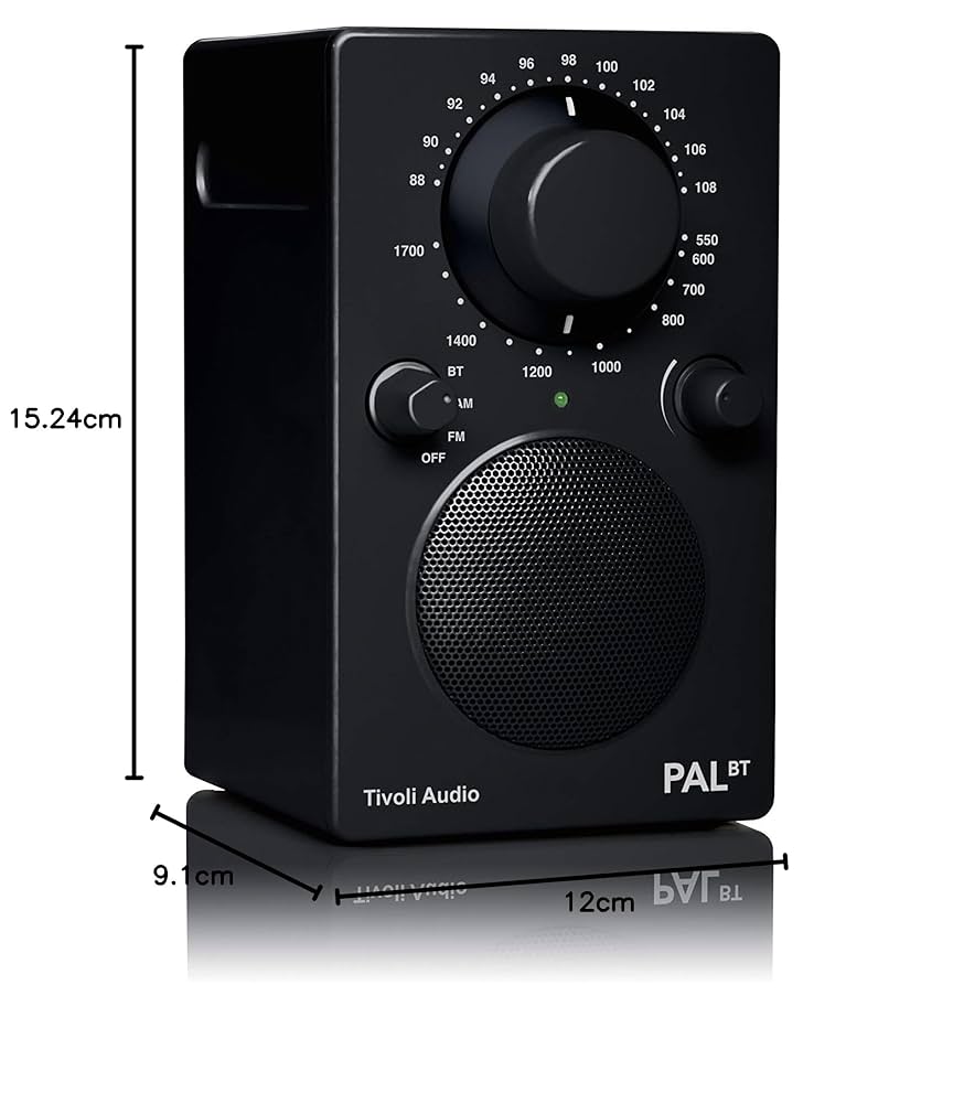 Tivoli Audio PAL BT gen2ブラック Tivoli Audio PAL BT - RADIOS – Fillion Électronique